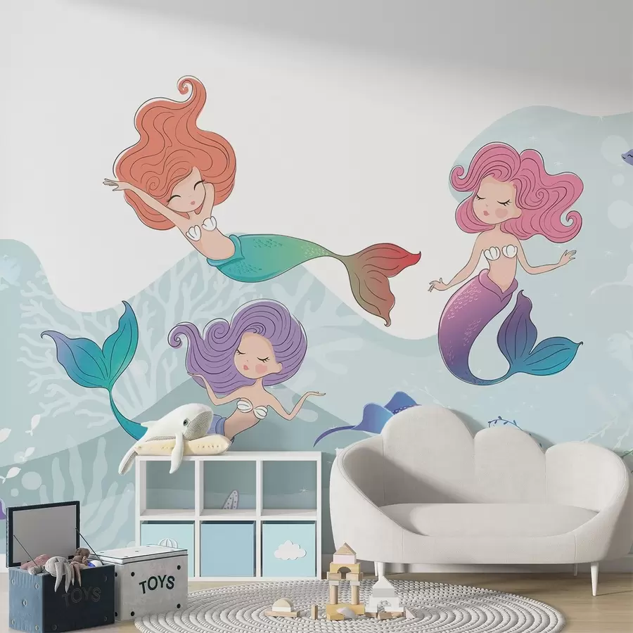 murales de pared Sirenas w04908