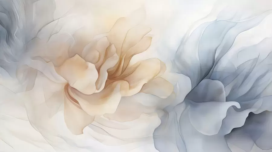 murales de pared Brotes translúcidos w04951