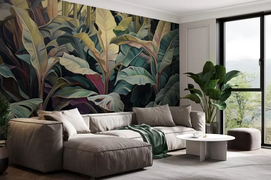 murales de pared Tranquilidad tropical w05013