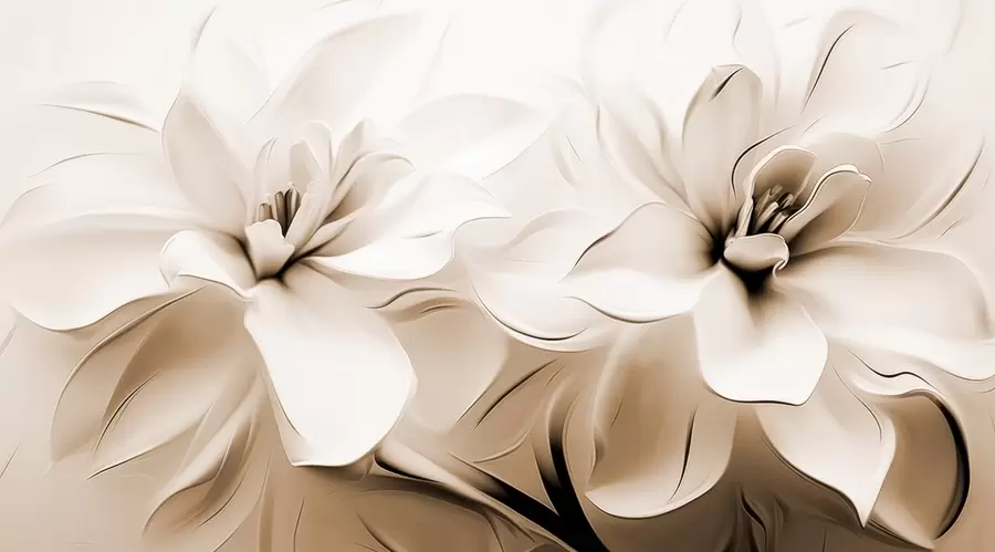 murales de pared Flores fantásticas w04984