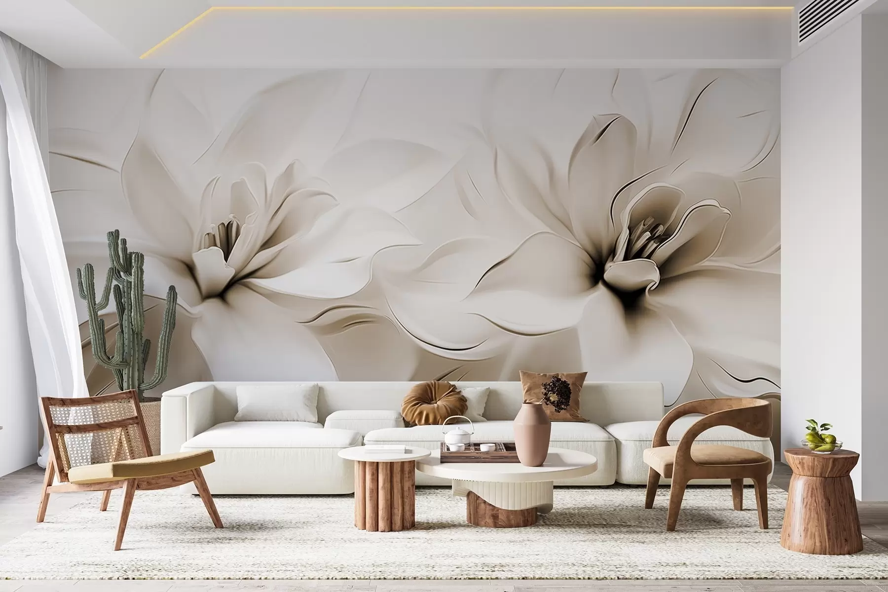 murales de pared Flores fantásticas w04984
