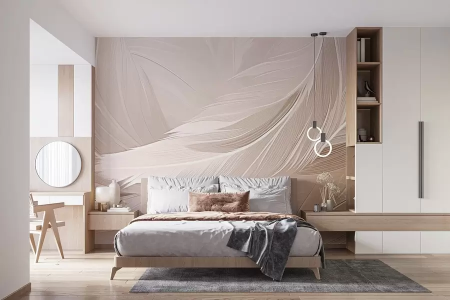 murales de pared Plumas w05104