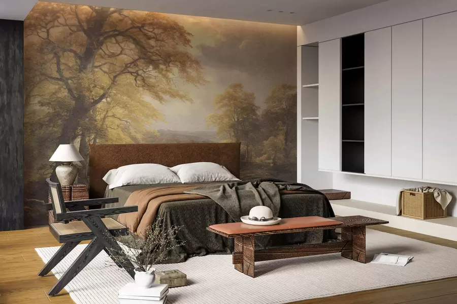 murales de pared Bosque antiguo w05447
