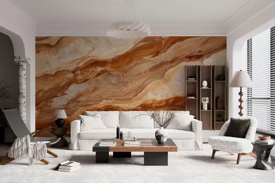 murales de pared Efecto mármol w05455