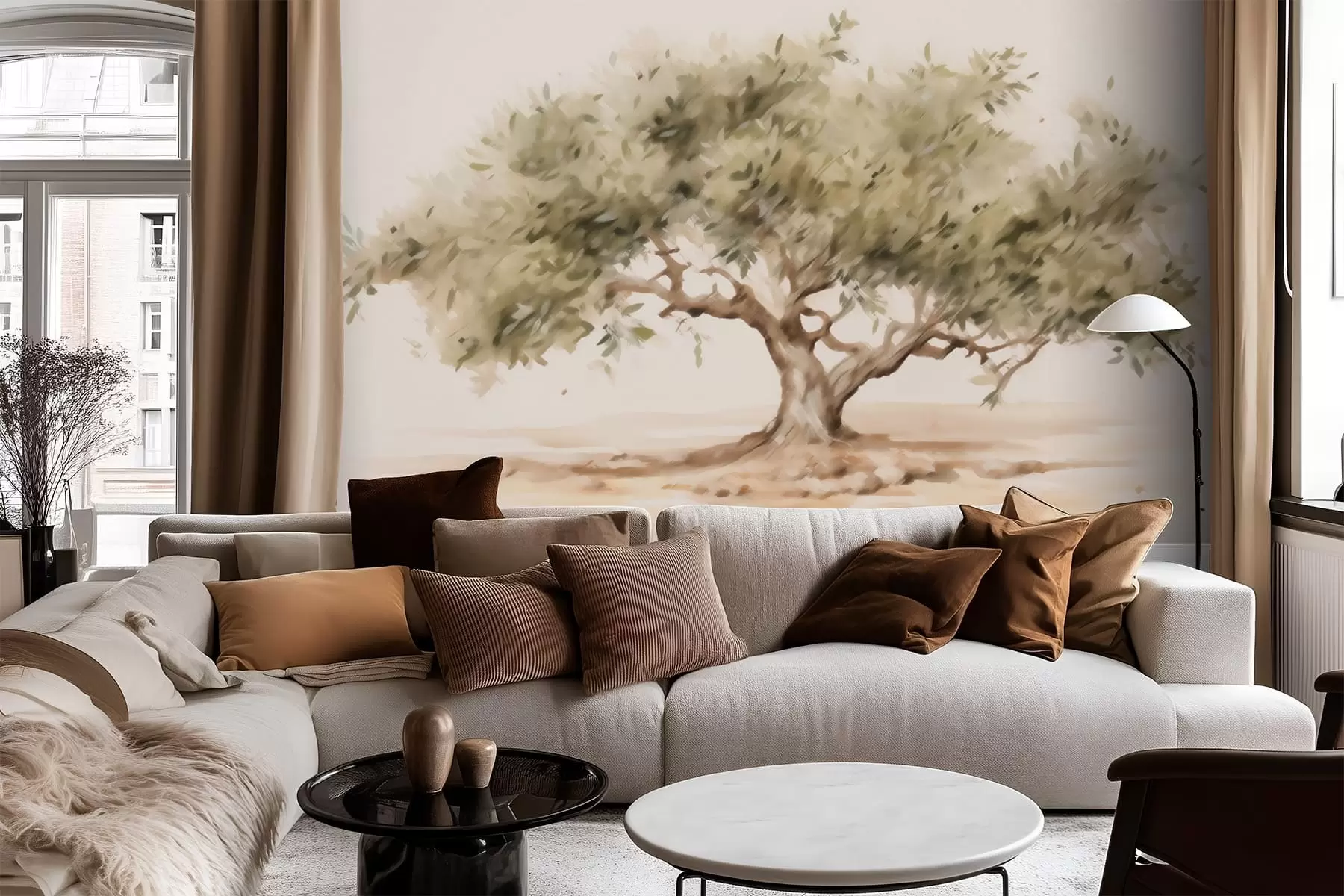 murales de pared Árbol w05439