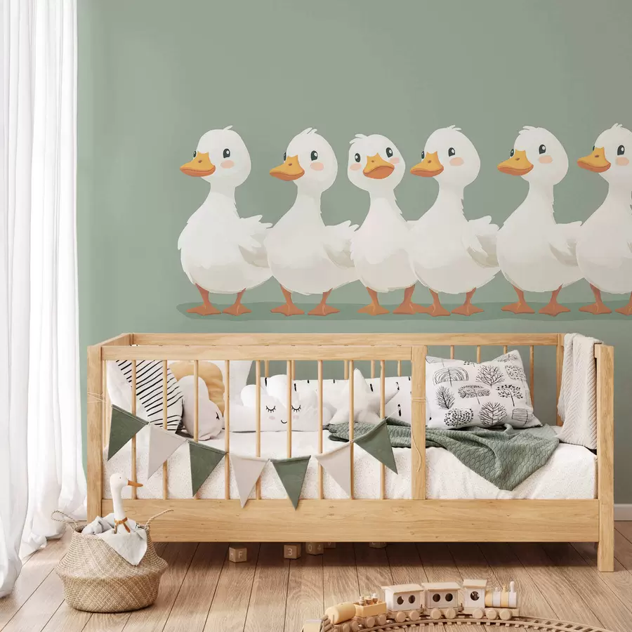murales de pared Patos graciosos w05496