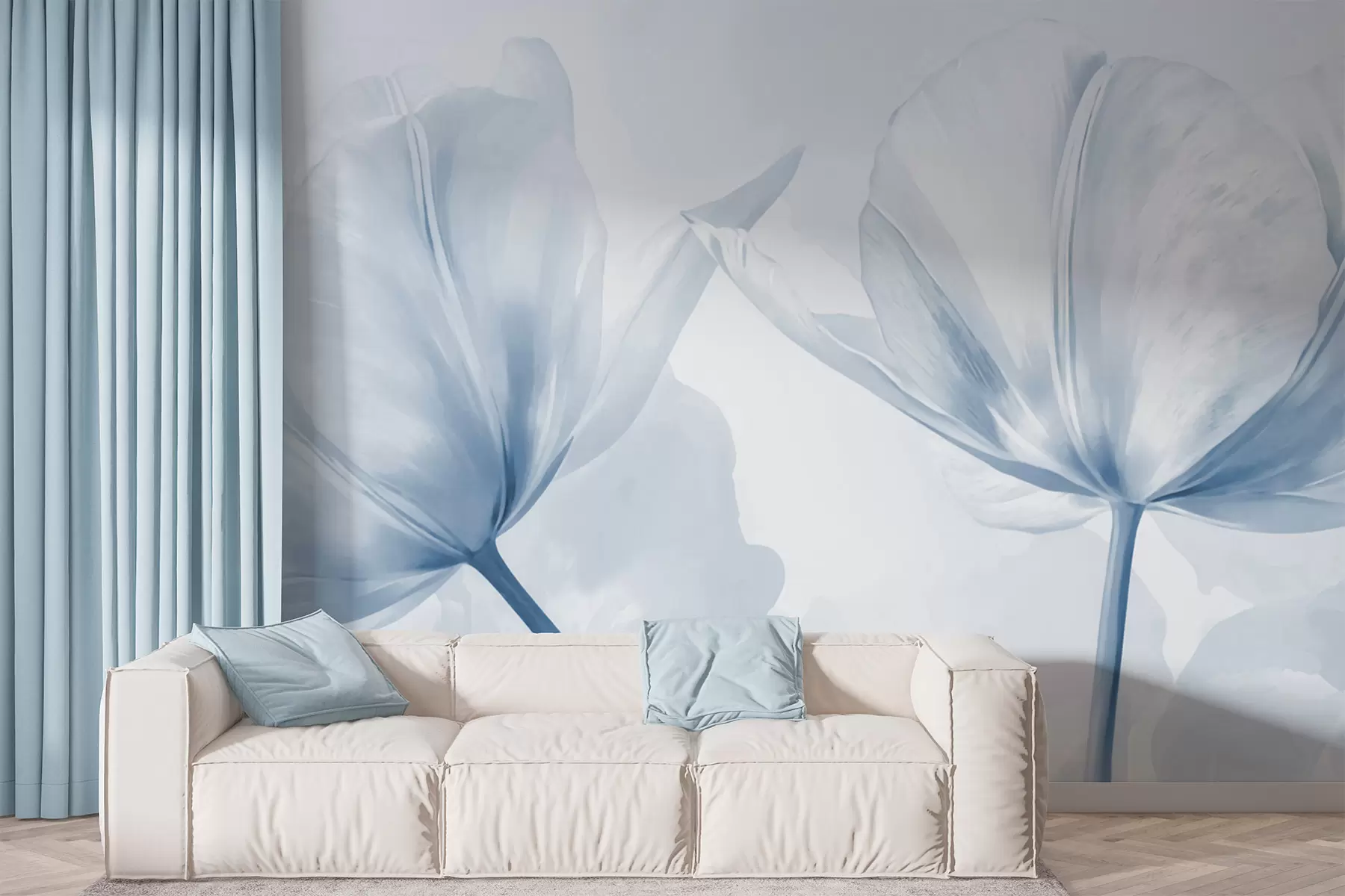 murales de pared Tulipanes w05456