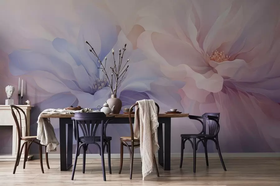 murales de pared Pétalos etéreos w05580