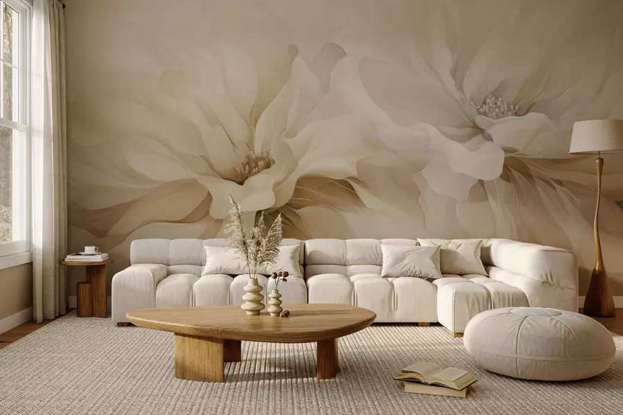 murales de pared Pétalos etéreos w05580v1