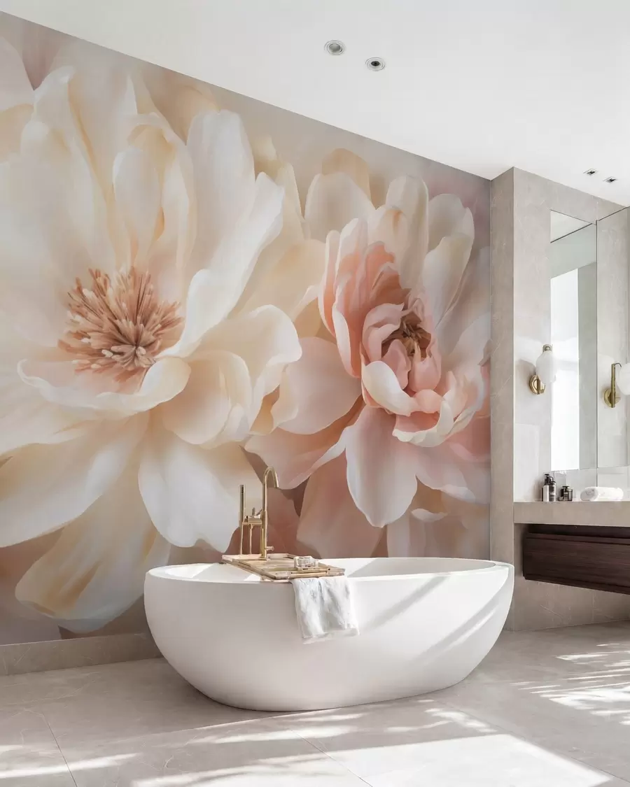 murales de pared Flores grandes w05633