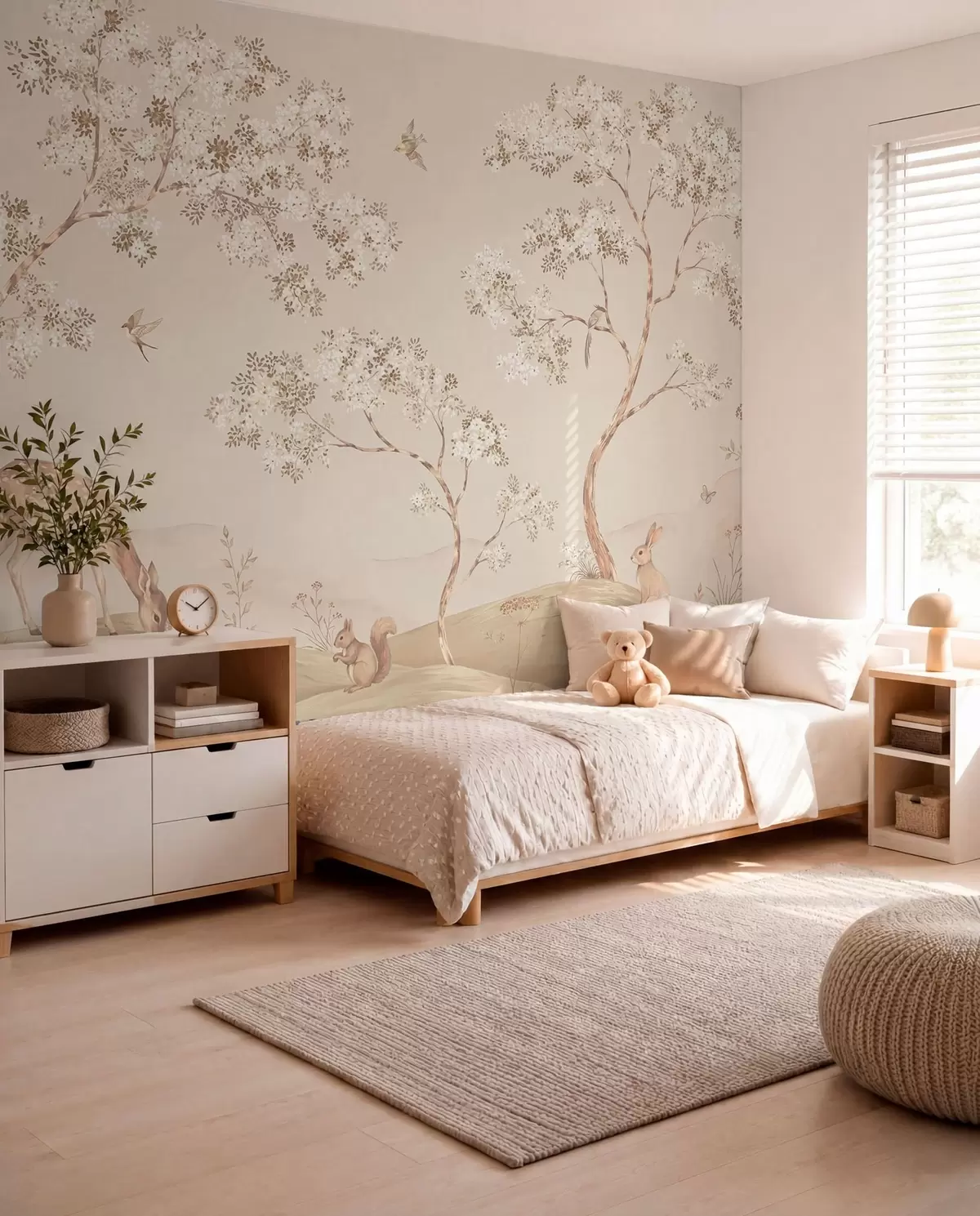 murales de pared Bosque en flor w05809