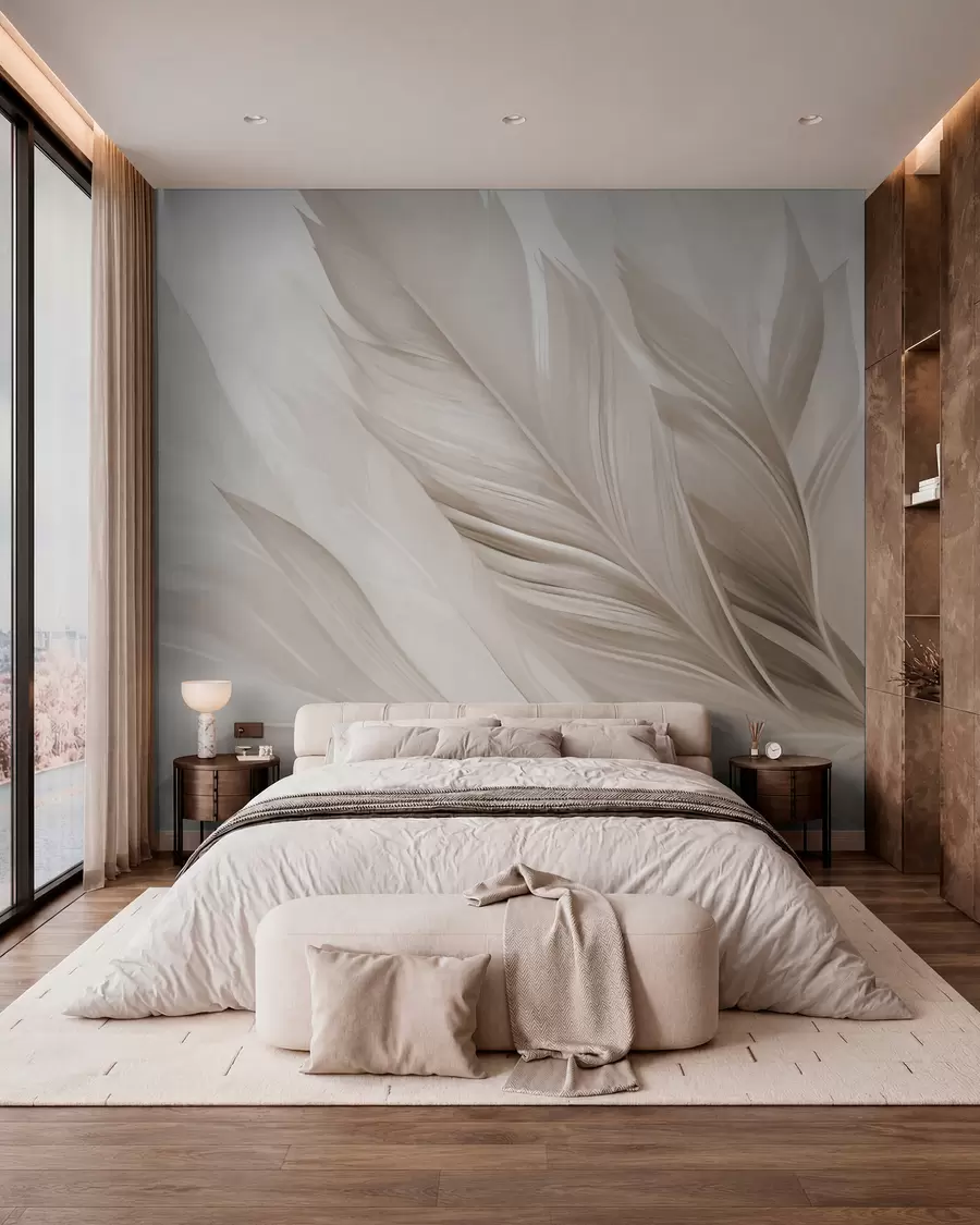 murales de pared Plumas w05793v1