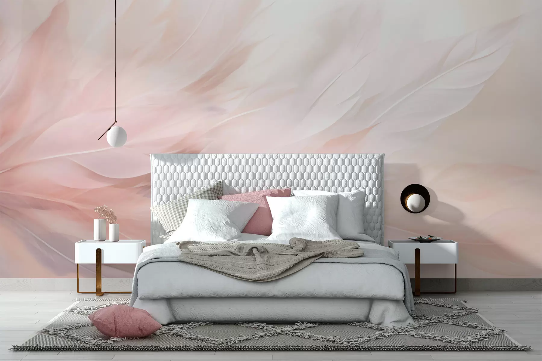 murales de pared Plumas w05770