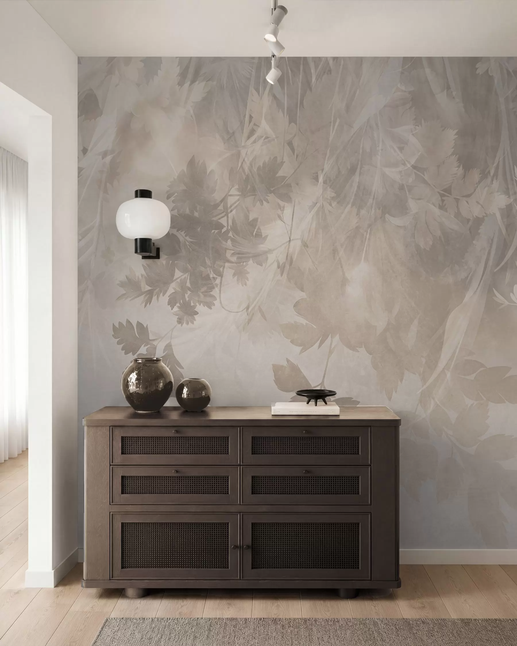 murales de pared Ramas en la niebla w10020