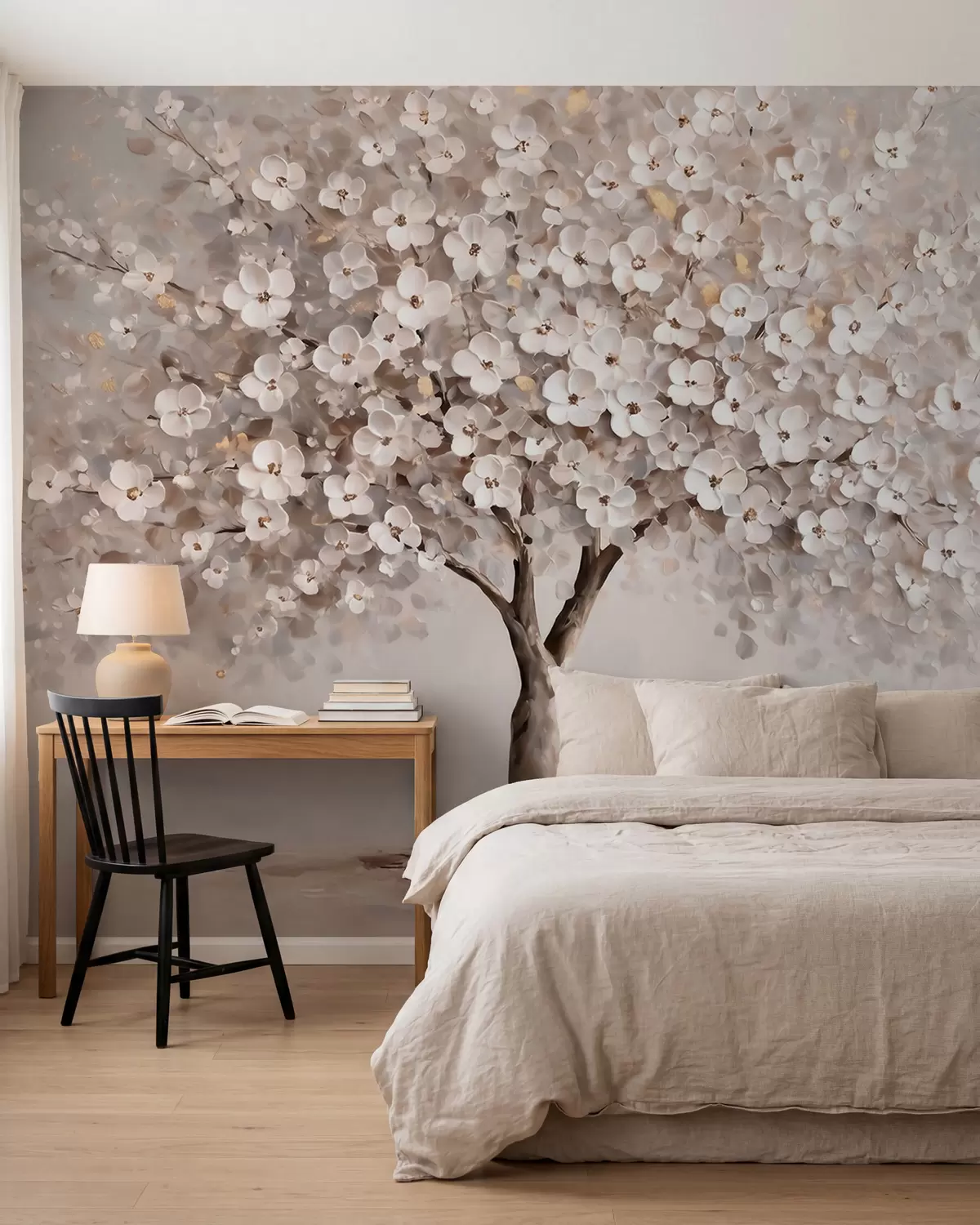 murales de pared Bóveda de flores w10050
