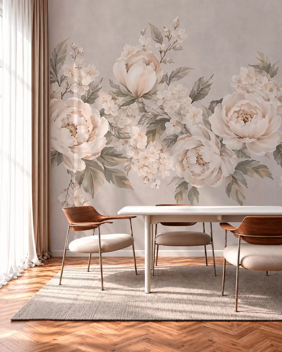 murales de pared Ramo vintage w05926