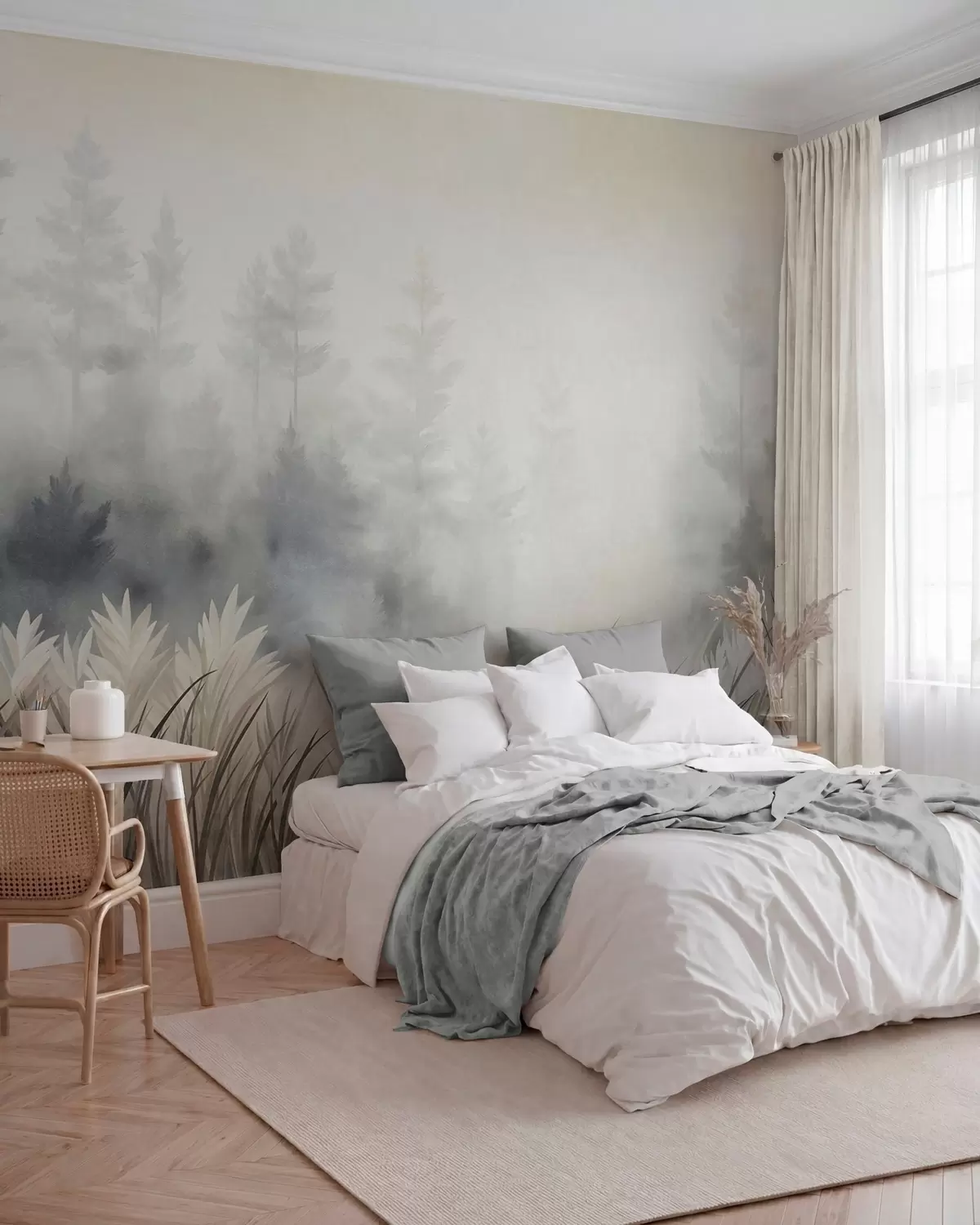 murales de pared Donde crece el silencio w10082