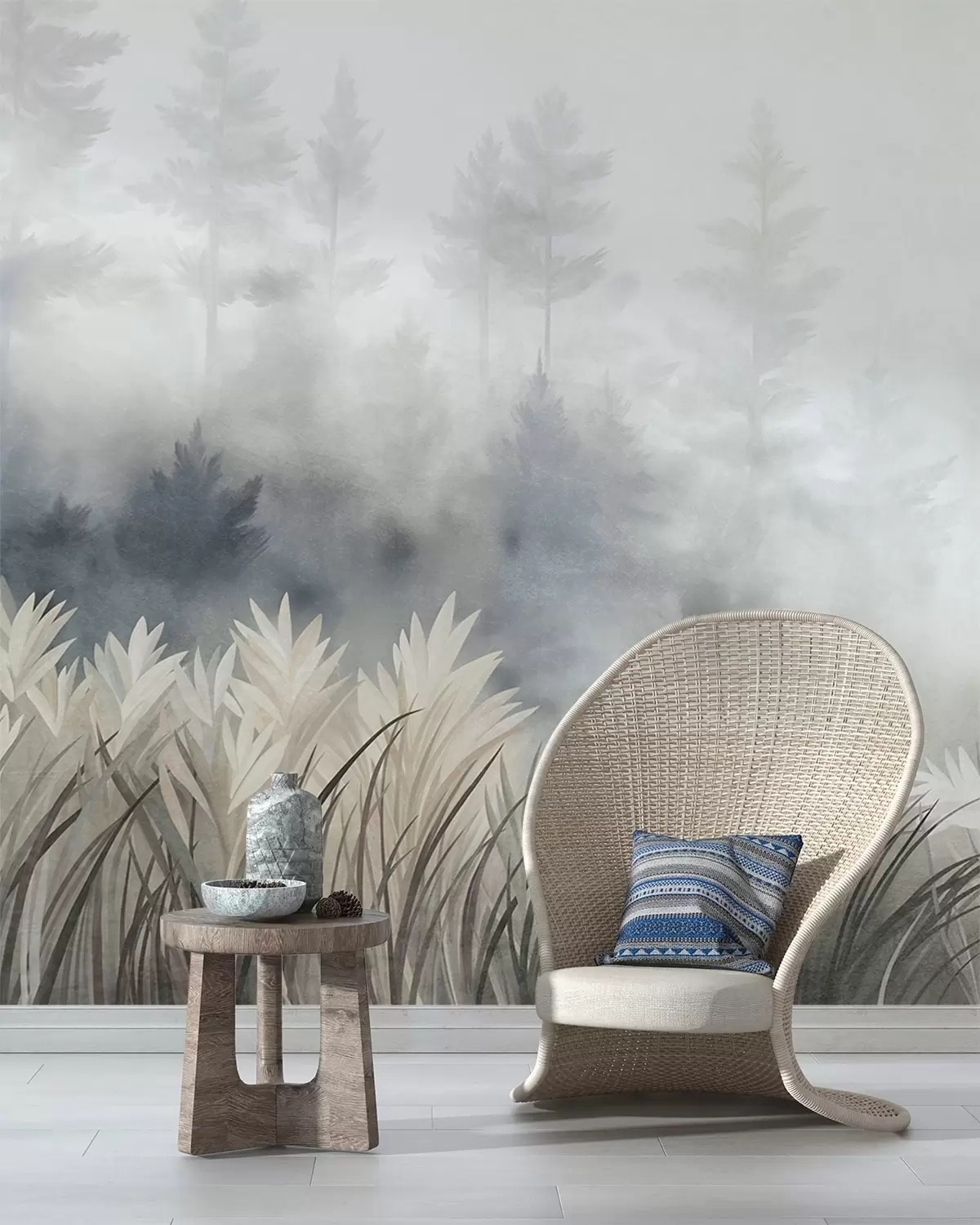 murales de pared Donde crece el silencio w10082