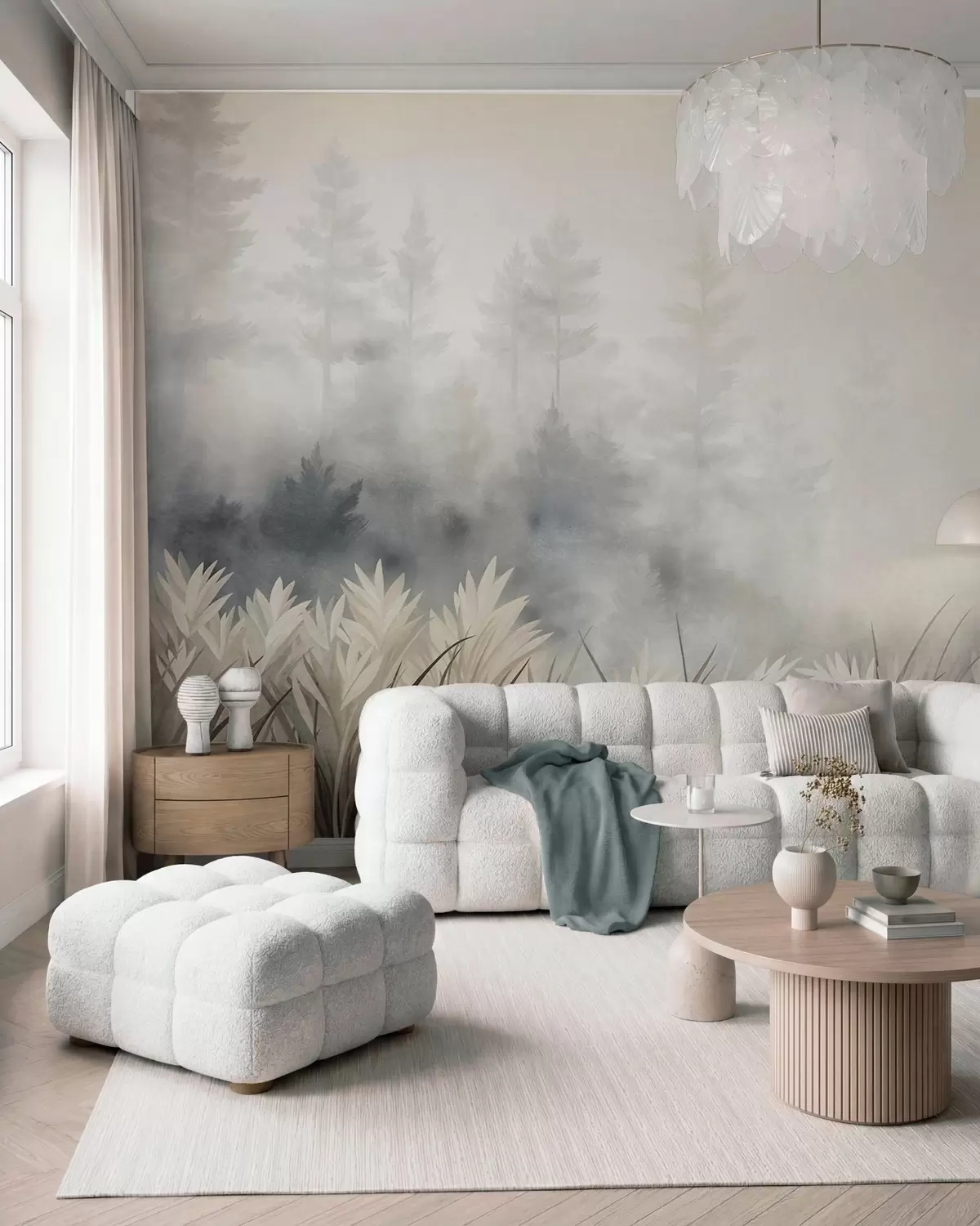 murales de pared Donde crece el silencio w10082
