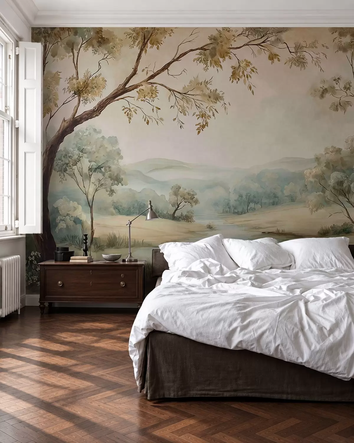 murales de pared Quédate junto al agua w05957