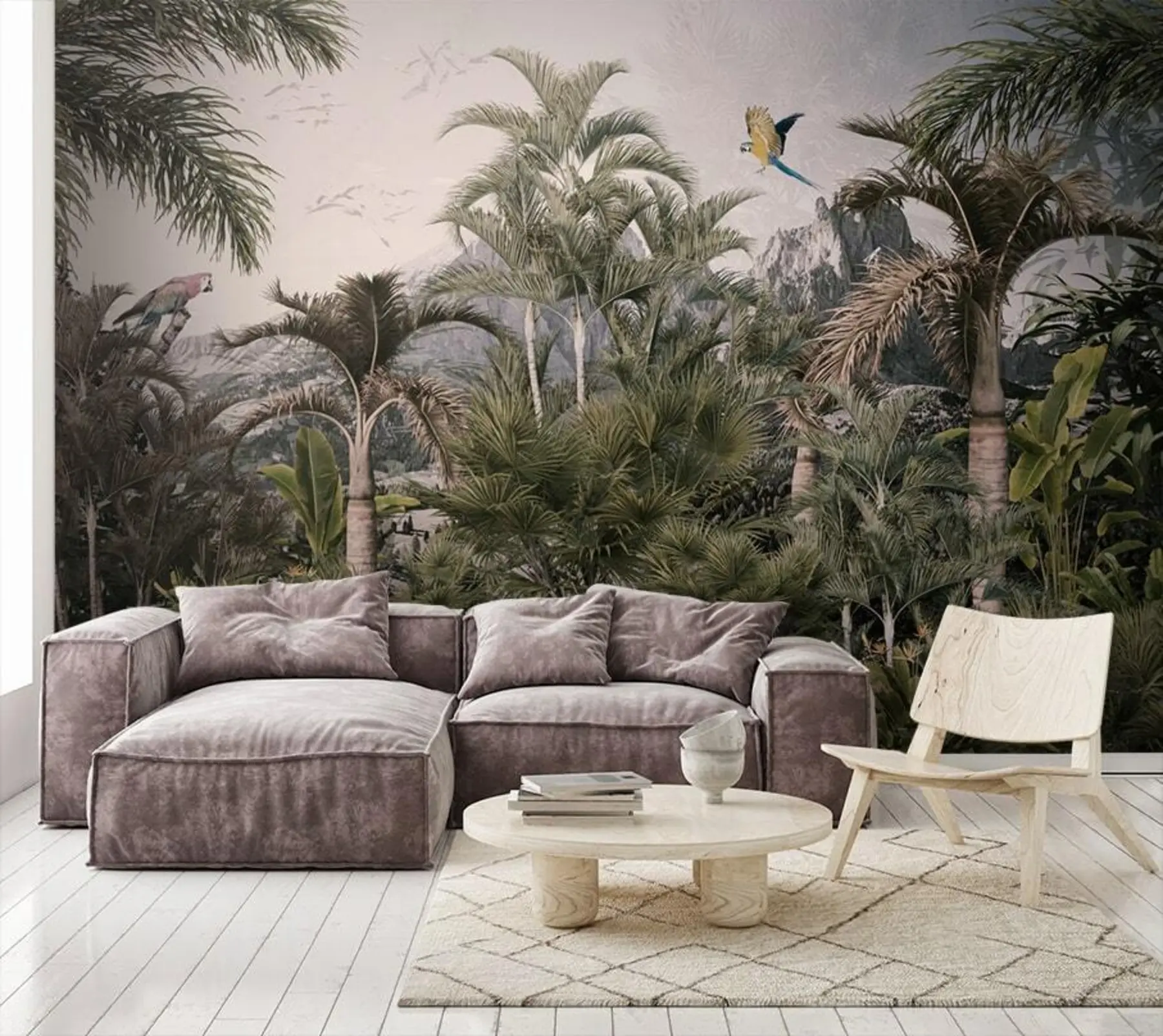 murales de pared Puesta de sol en los trópicos u72413