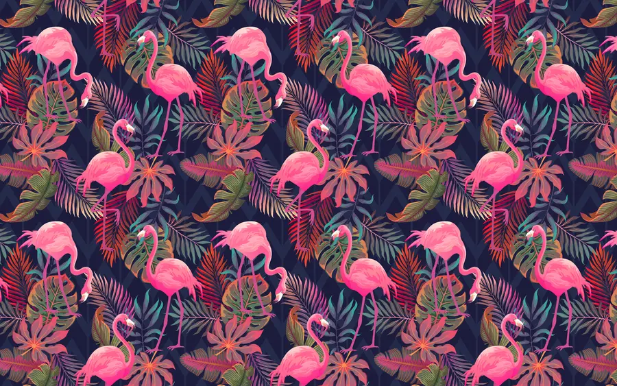 murales de pared Explosión rosa u73089