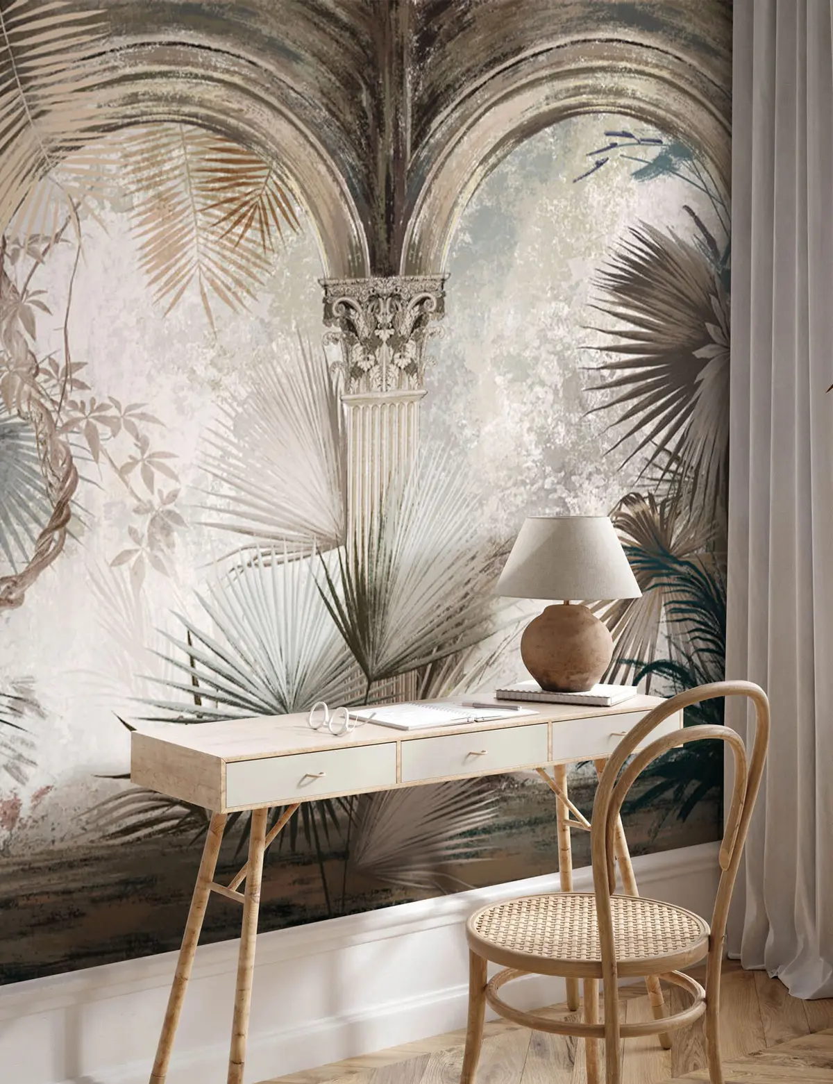 murales de pared Arcos clásicos en la jungla u73798