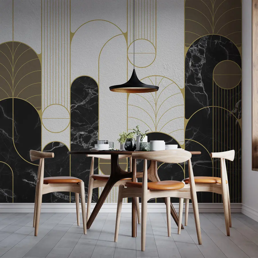 murales de pared Arcos al estilo de art deco u73101
