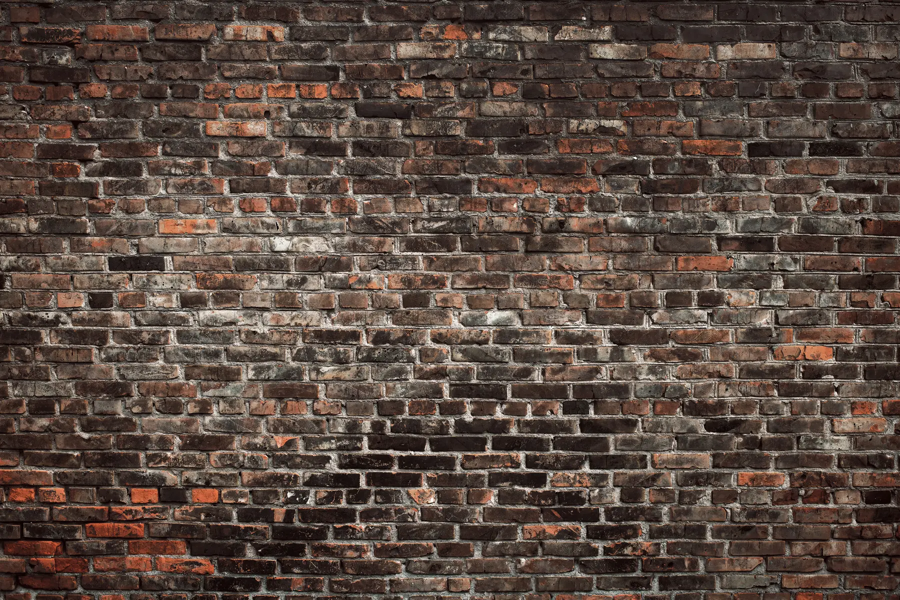 murales de pared Ladrillo de negro u74267