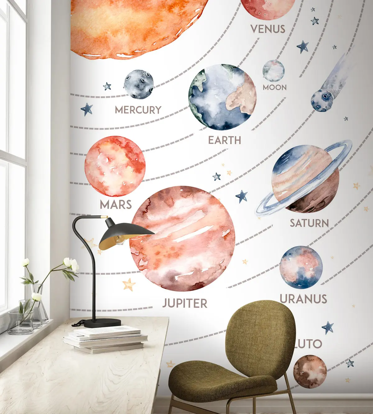 murales de pared Planetas del sistema solar u74424