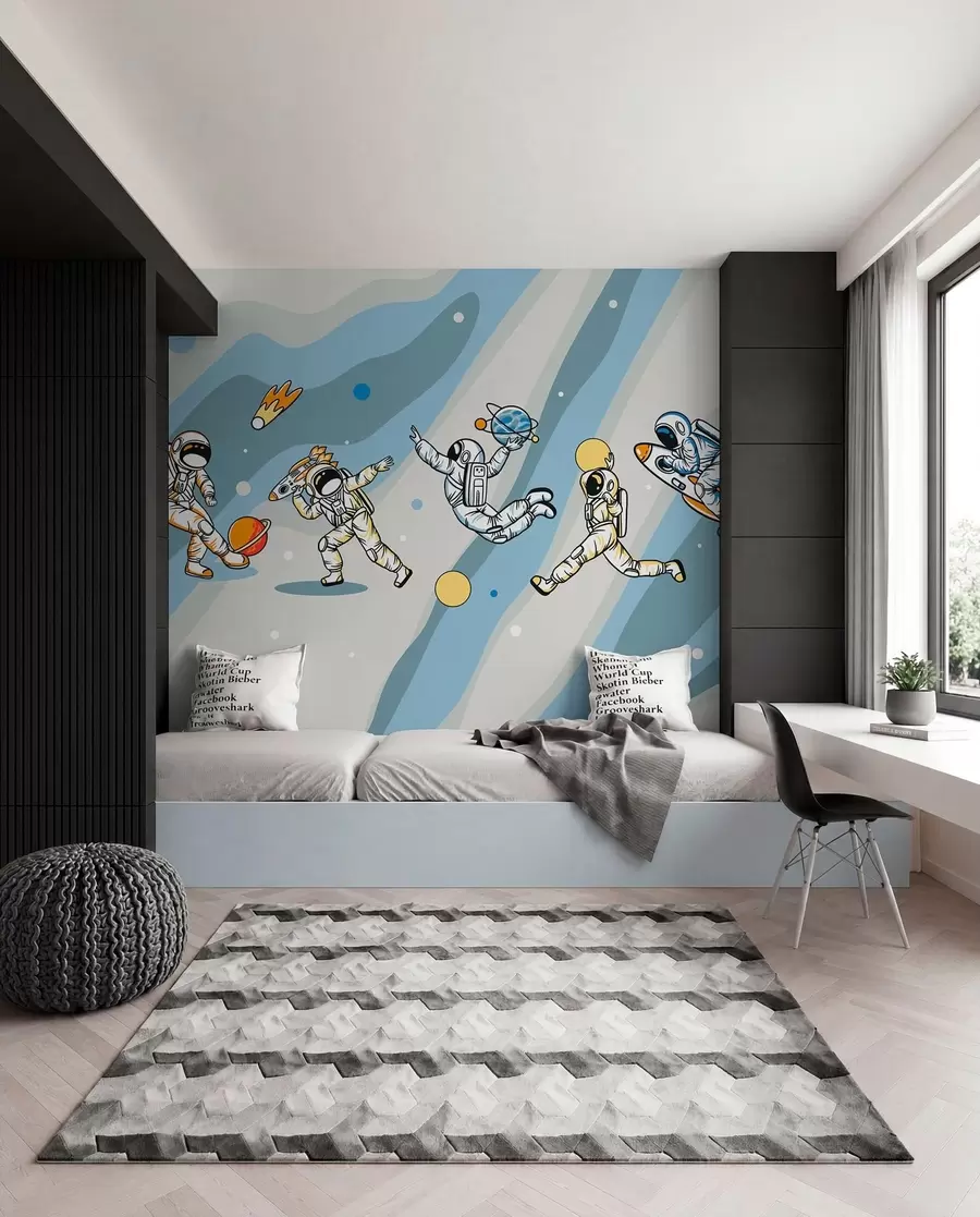 murales de pared Juegos en el cosmos u93828