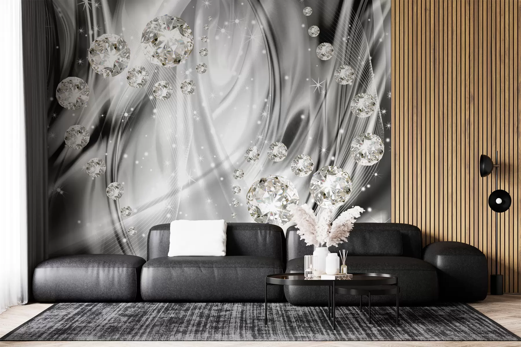 murales de pared Pedrería sobre fondo u60387