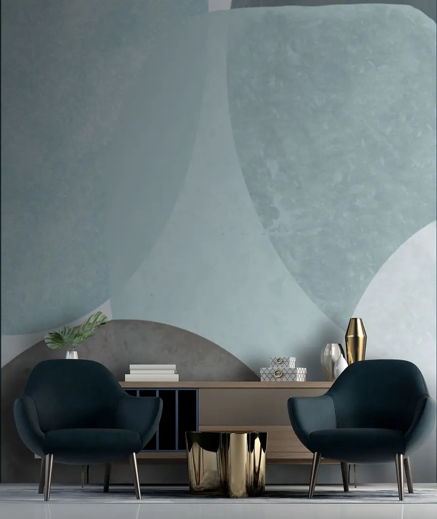 murales de pared Grandes círculos de colores u71404