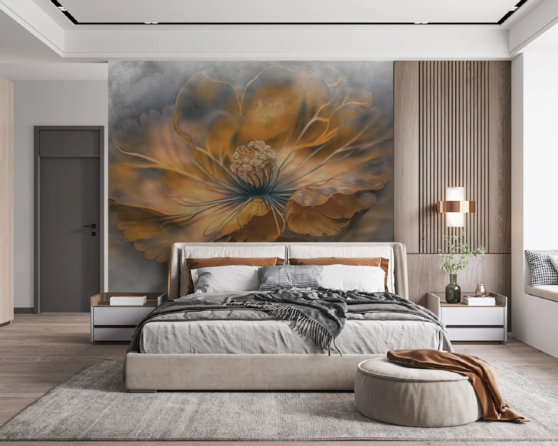 murales de pared Flor grande u93916
