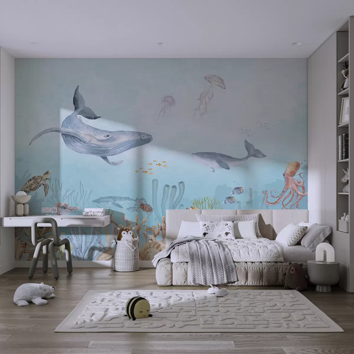 murales de pared Amigos del océano u95446