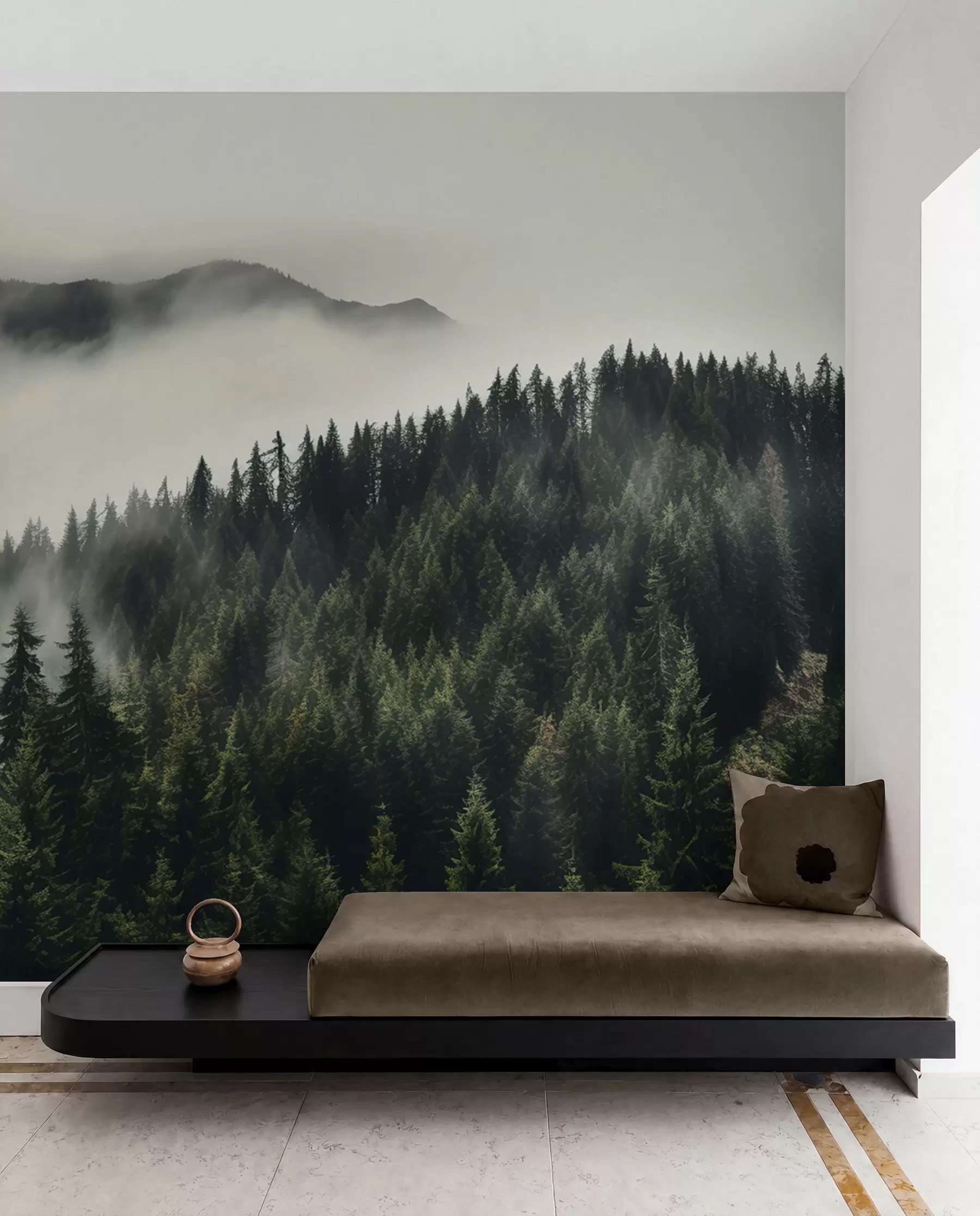murales de pared Montañas en silencio u96027