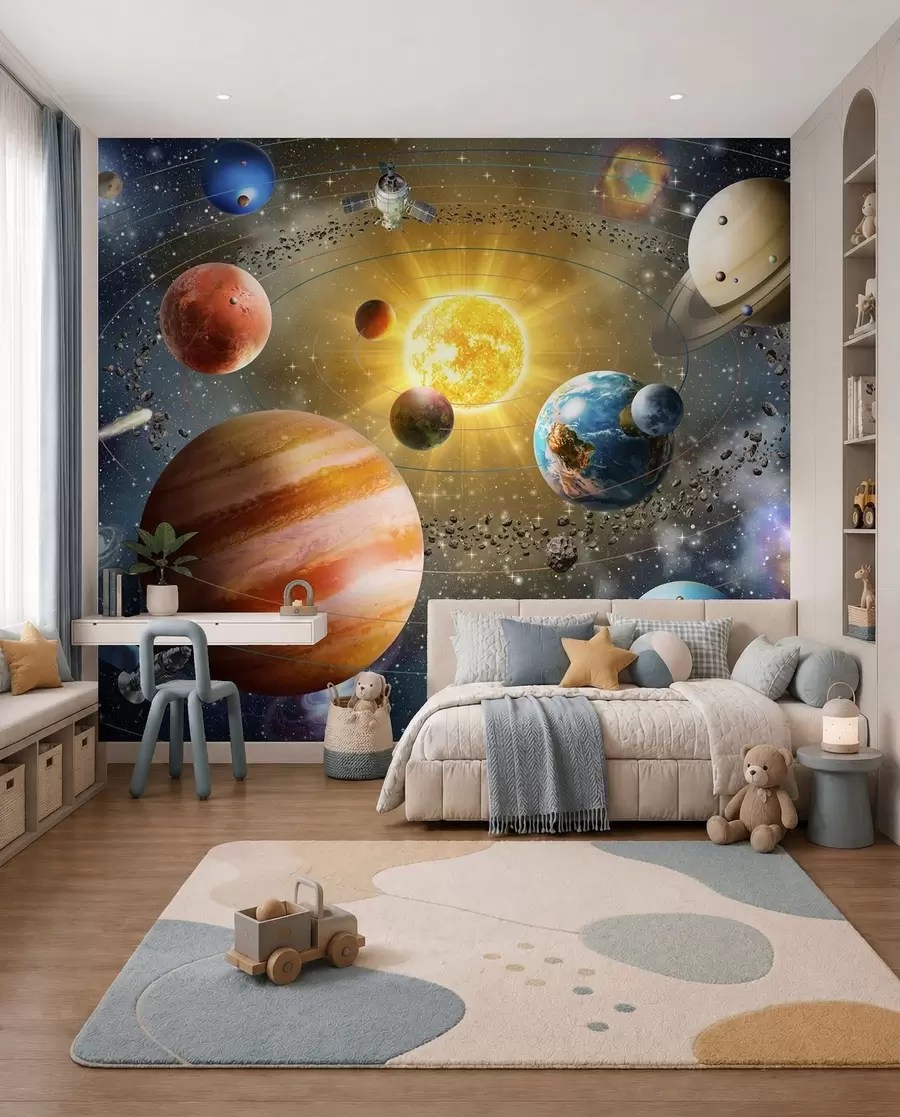 murales de pared Viaje entre planetas u97222