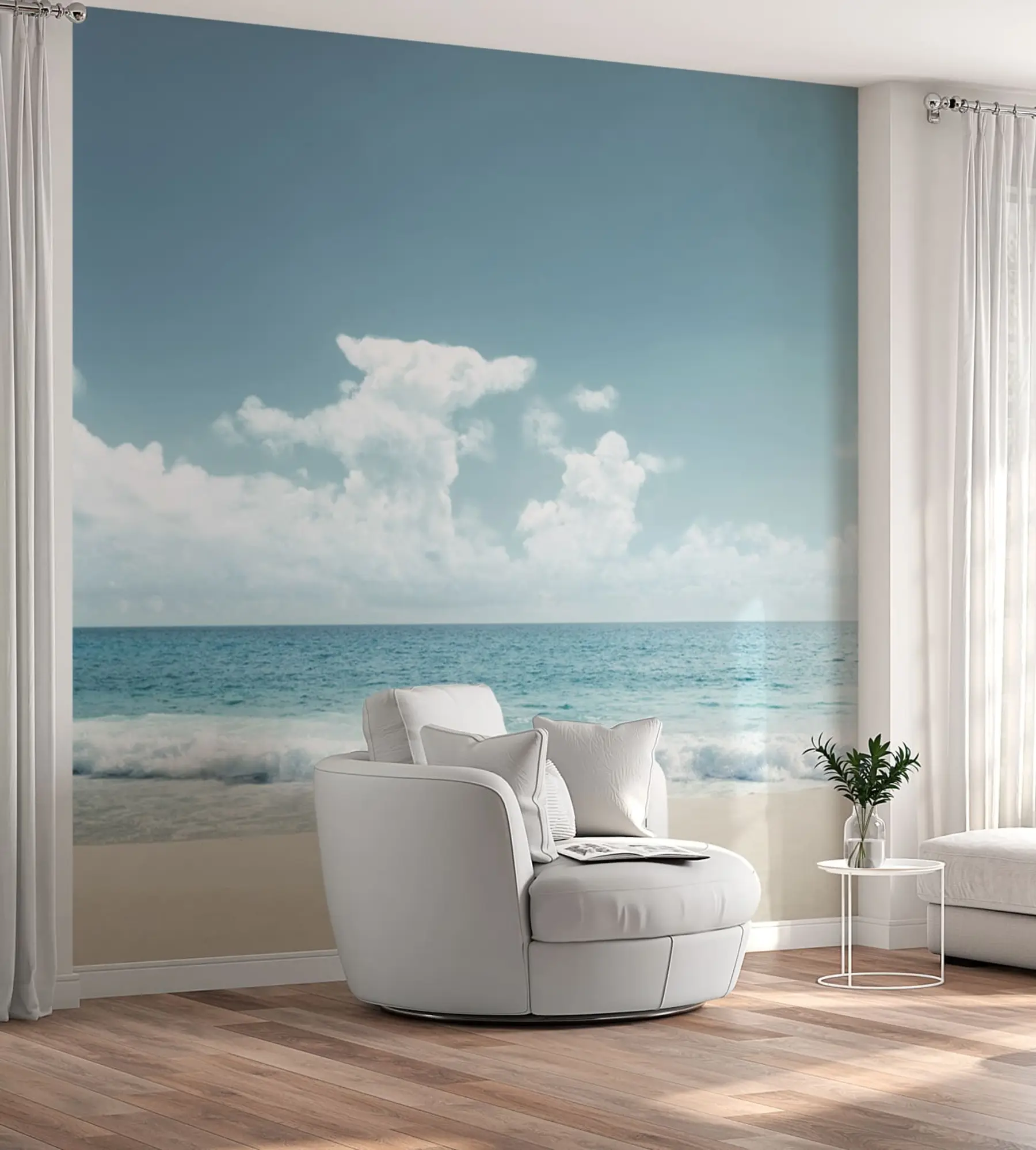 murales de pared Playa de las Maldivas u97884
