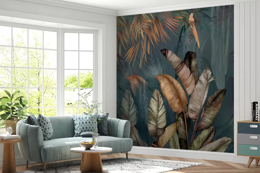 murales de pared Hojas u50468d1