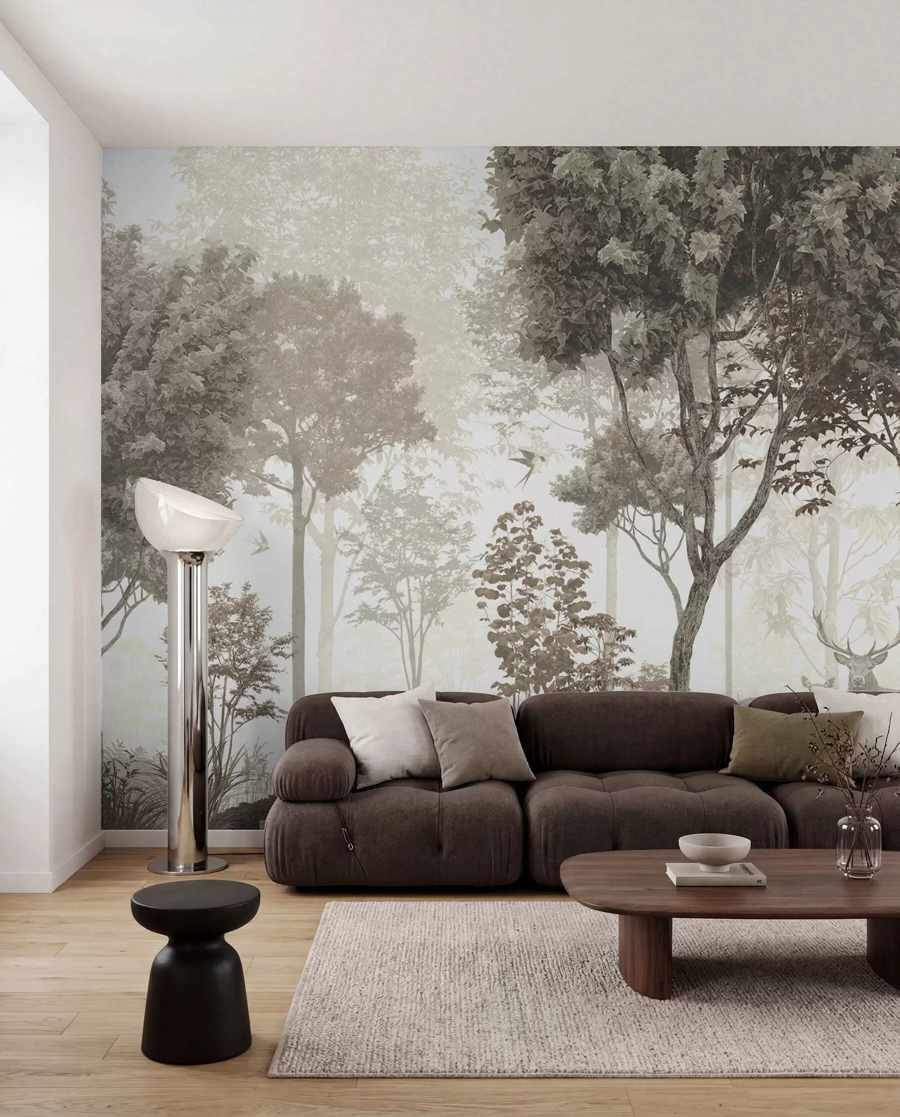 murales de pared Claro del bosque III u72134d3