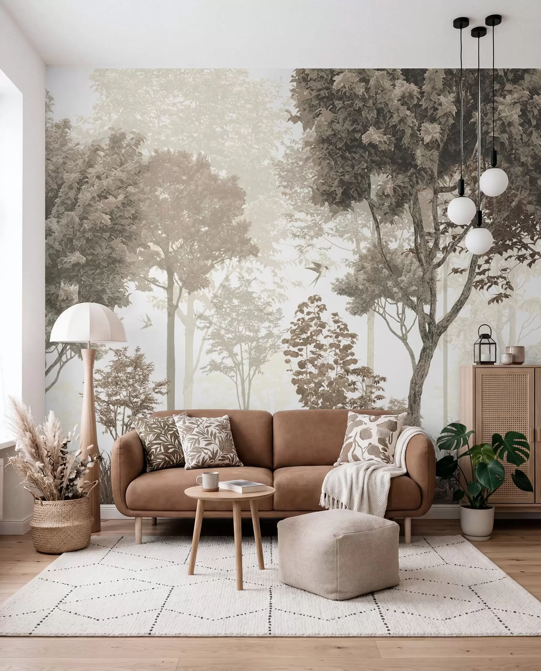 murales de pared Claro del bosque III u72134d3