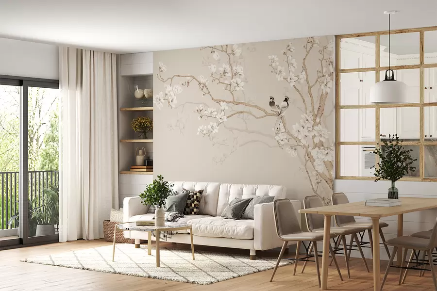 murales de pared Magnolio en el jardín u25842d1